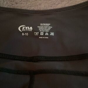 ZYIA black leggings. Like new